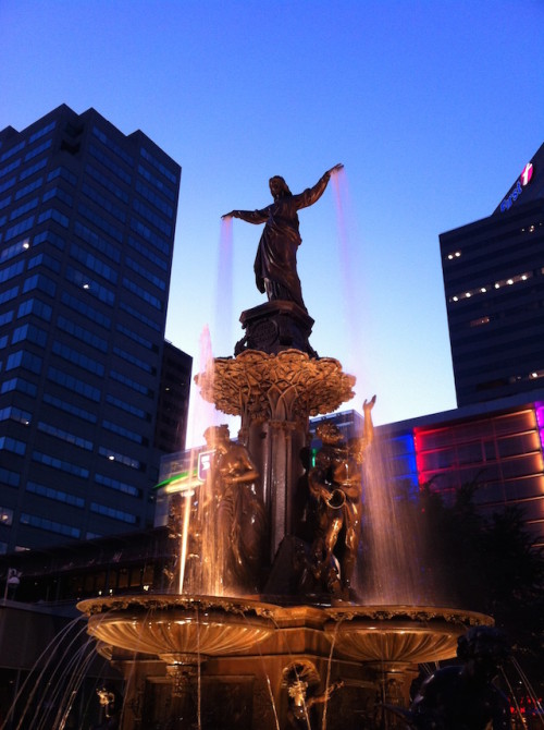 Genius of Water statue, Cincinnati