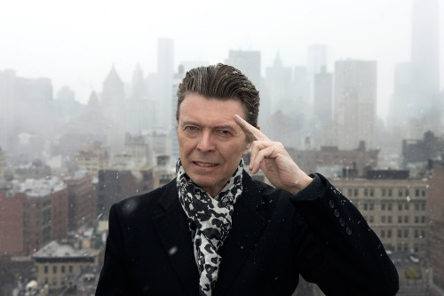 David Bowie, March 2013; photo by Jimmy King